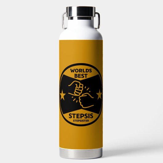 Bouteille D'eau Worlds Best Stepsoeur (Avant)