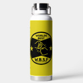 BOUTEILLE D'EAU WORLDS MEILLEUR STEPFATHER (Plage)