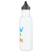 Bouteille D'eau Wow, je suis un Papa Tshirts et (Droite)