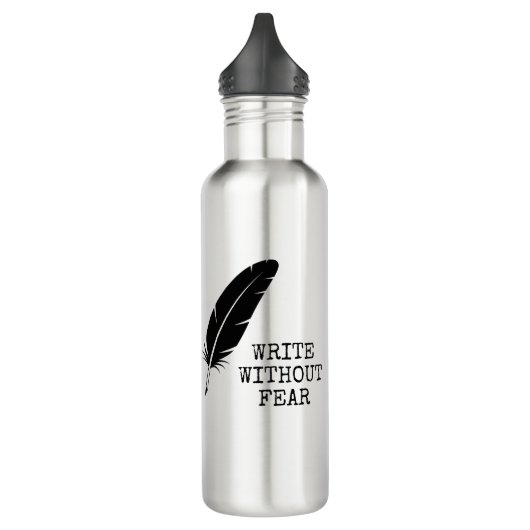 Bouteille D'eau Write Without Fear Edit Without Mercy Writers (Gauche)