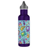 Bouteille D'eau Y2K Retro Tech Aesthetic Doodles Water Bottle (Gauche)