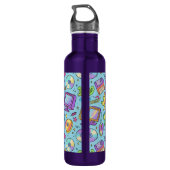 Bouteille D'eau Y2K Retro Tech Aesthetic Doodles Water Bottle (Dos)