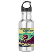 Bouteille D'eau Yearning Pour Cette Brûlure Lactique Cyclisme (Devant)