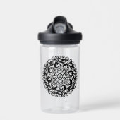 Bouteille D'eau Yin Yang Mandala (Avant)