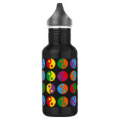 Bouteille D'eau Yin Yangs colorés (Gauche)