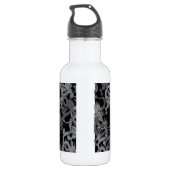 Bouteille D'eau Ying Yang Gray Dragons (Dos)