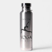 Bouteille D'eau Yoga Junkie Black Silhouette 22 oz (Gauche)