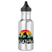 Bouteille D'eau Yoga - Paix, Amour et Lumière (Droite)