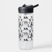 Bouteille D'eau Yoga pose motif 01.w BG (Gauche)