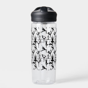 Bouteille D'eau Yoga pose motif 01.w BG