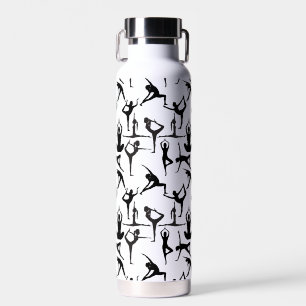 Bouteille D'eau Yoga pose motif 01.w BG