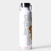 Bouteille D'eau Yogi "Plus Intelligent Que L'Ours Moyen" (Avant)