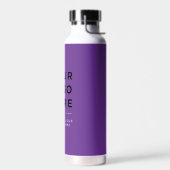 Bouteille D'eau Your Business Logo Website Custom Water Bottle (Gauche)
