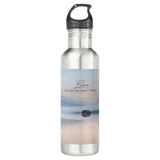 Bouteille D'eau Zazzle mer et le ciel (Devant)
