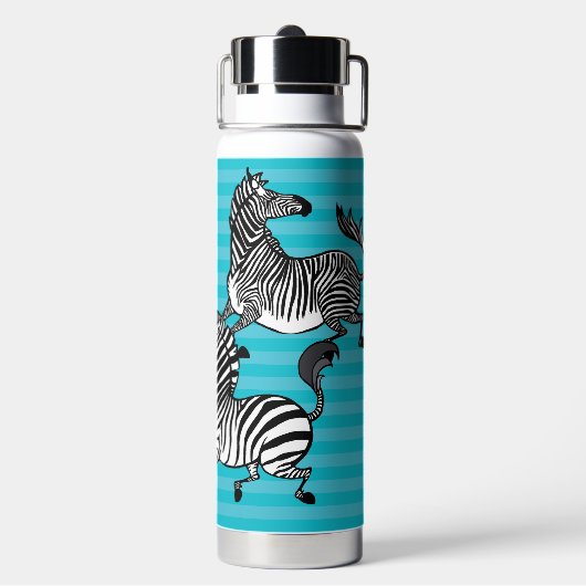Bouteille d'eau Zebra (Arrière)