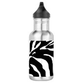 Bouteille D'eau Zebra Stripe Poster de animal (Droite)