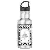 Bouteille d'eau zen (Devant)