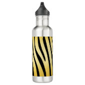 Bouteille D'eau Zesty Zebra Yellow (Droite)