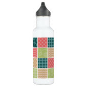 Bouteille D'eau Zigzag, Chevron, En vichy, Pois, Patchwork (Droite)
