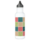 Bouteille D'eau Zigzag, Chevron, En vichy, Pois, Patchwork (Gauche)