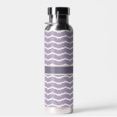 Bouteille D'eau Zigzag fleuri (Plage)