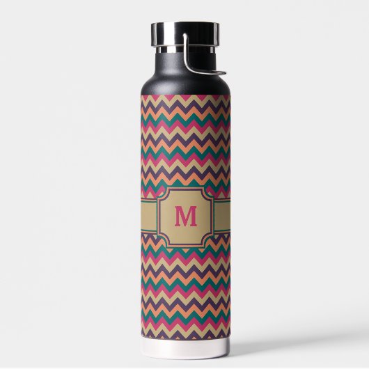 Bouteille D'eau Zigzag tropical (Gauche)
