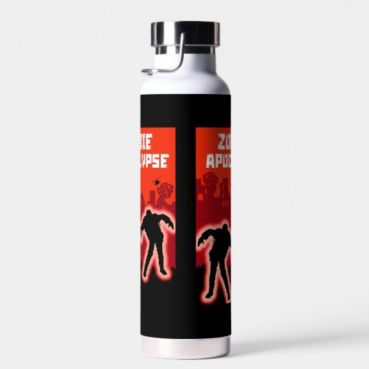 Bouteille D'eau Zombie Apocalypse (Plage)