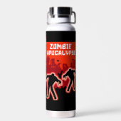 Bouteille D'eau Zombie Apocalypse (Arrière)