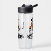 Bouteille D'eau Zombie Skater nom personnalisé (Gauche)