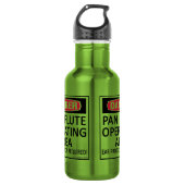 Bouteille D'eau Zone d'exploitation de la flottaison (Devant)