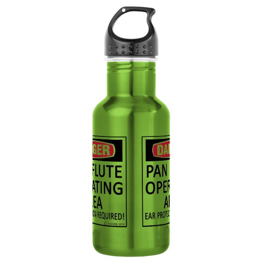 Bouteille D'eau Zone d'exploitation de la flottaison (Devant)