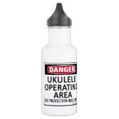 Bouteille D'eau Zone d'exploitation d'Ukulele (Gauche)