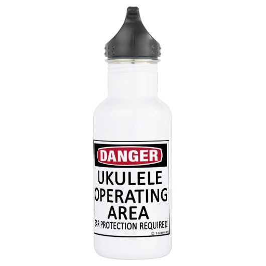 Bouteille D'eau Zone d'exploitation d'Ukulele (Droite)