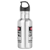 Bouteille D'eau Zone d'exploitation Trombone (Dos)