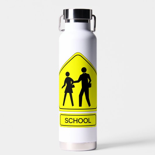Bouteille D'eau Zone scolaire (Avant)