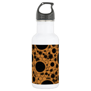 Bouteille D'eau Zones de bulles spatiales - Bronze