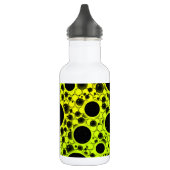 Bouteille D'eau Zones de bulles spatiales - Chaux/Jaune (Gauche)