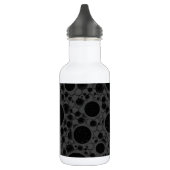 Bouteille D'eau Zones de bulles spatiales - Noir (Gauche)