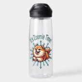 Bouteille D'eau Zoomie Time Pomeranian (Arrière)