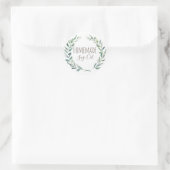 Bouteille d'huile Sage Rustique Vintage Étiquette (Sac)