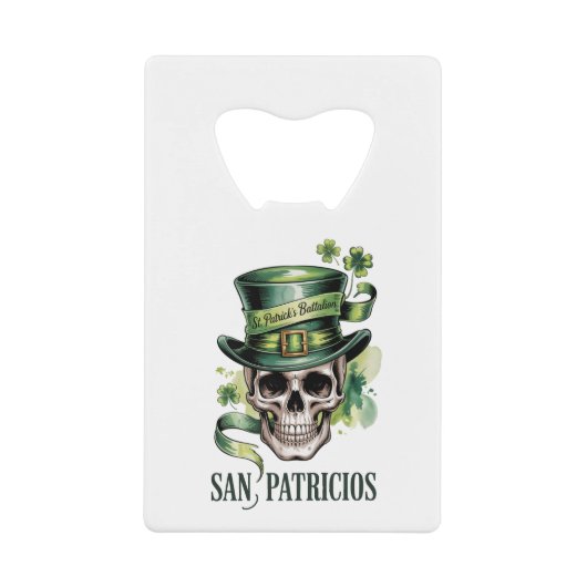Bouteille du Bataillon Saint-Patrick San Patricios (Devant)