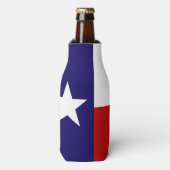 Bouteille du drapeau du Texas glacière douillet (Bottle Devant)