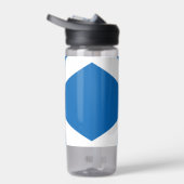 Bouteille écossaise, drapeau écossais patriotique (Droite)