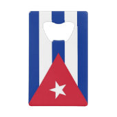 Bouteille en acier avec drapeau de Cuba (Devant)