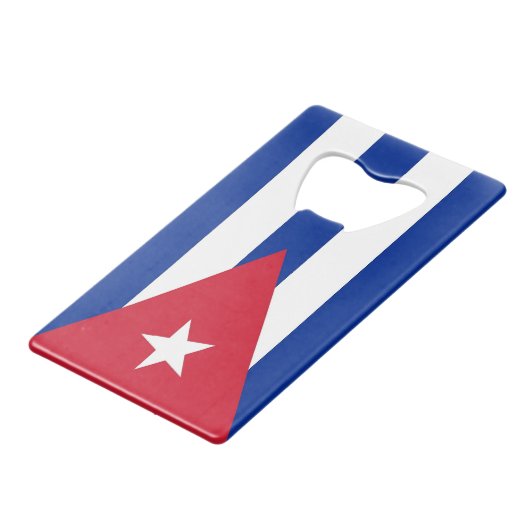 Bouteille en acier avec drapeau de Cuba (Devant Angle)
