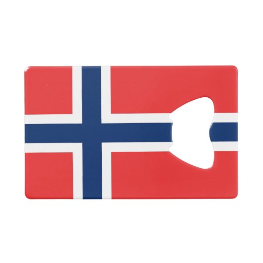 Bouteille en acier avec drapeau de la Norvège (Devant (Horizontal))
