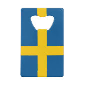 Bouteille en acier avec drapeau de la Suède (Dos)