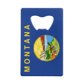 Bouteille en acier avec drapeau de Montana, USA (Dos)