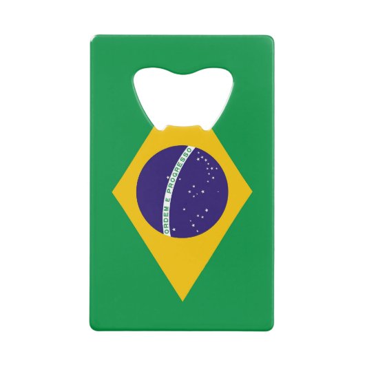 Bouteille en acier avec drapeau du Brésil (Devant)