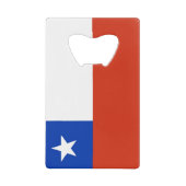 Bouteille en acier avec drapeau du Chili (Devant)